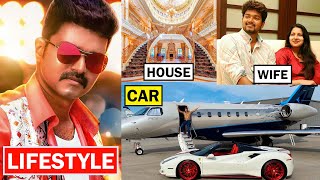 Vijay Thalapathy Lifestyle 2023, Income, Wife, House, Cars, Biography, Net Worth, Family \& Movies