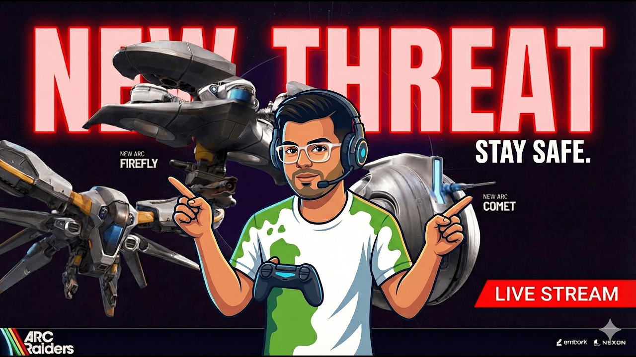 ARC Raiders LIVE: Hunting the NEW ARC Enemies (Firefly & Comet) Round 2 ...