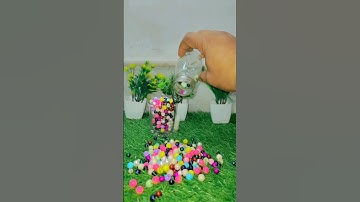 Satisfying Reverse Breads ASMR || Colouring Ball reverse video #asmr #satisfying #reverse