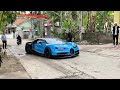 Test run the homemade million dollar Bugatti chiron supercar