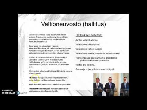 Video: Mikä on hallituksen tehtävä?