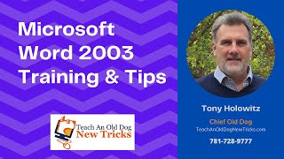 Microsoft Word 2003 Tips and Tricks Tip 12: Track Changes Part-3