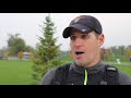 Bryan Madden Guiding CAF Idaho's Scott Smiley at Paratriathlon Clinic