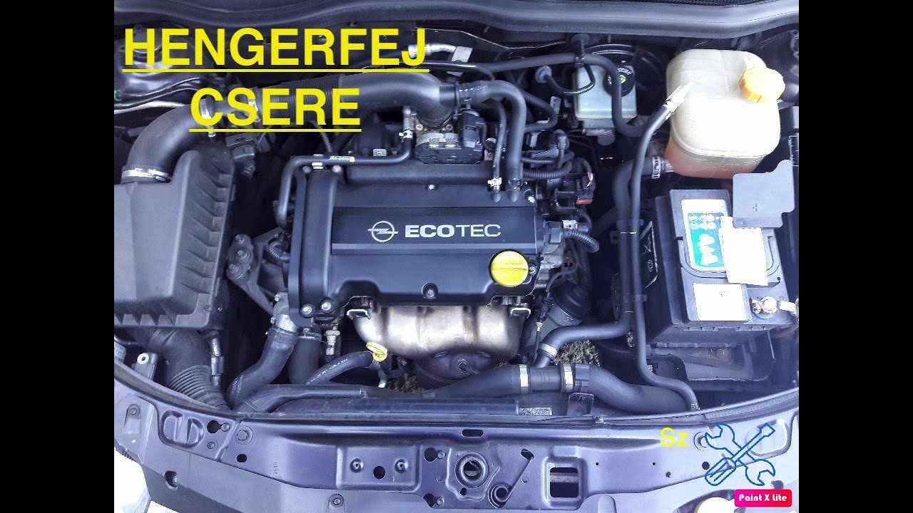 Opel Astra H Z14xep Hengerfej csere / opel astra cylinder head - YouTube