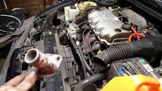 Saturn sl1 coolant flush and thermostat