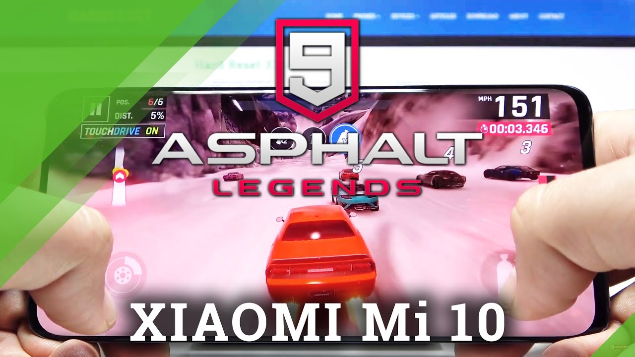 Performance Test of XIAOMI Mi 10 - Asphalt 9 Gameplay