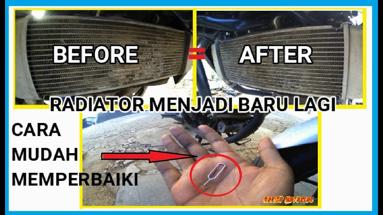 Cara Memperbaiki Radiator Yang Bengkok/rusak #39 