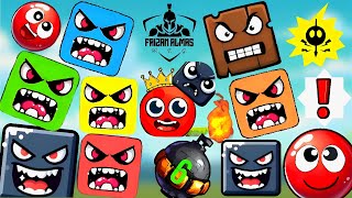 Ball 5 - Red Hero Ball Bounce | Full Game All Levels | Android Full Gameplay WFG screenshot 1