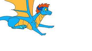 Dragon flying test// FlipaClip