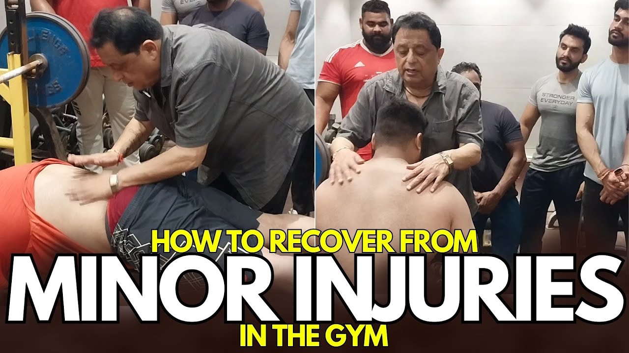 How to Recover From Minor Injuries in The Gym - YouTube