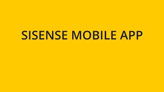 The Sisense Mobile App | Sisense Tutorials: Connecting to Data screenshot 1