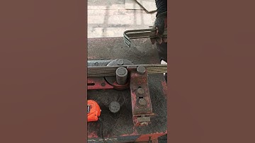 Rebar bending and shaping - mechanization to improve efficiency