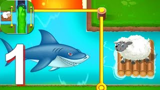 Farm Rescue Pull The Pin Game - Gameplay Walkthrough Part 1 Levels 1-13 Android, Ios