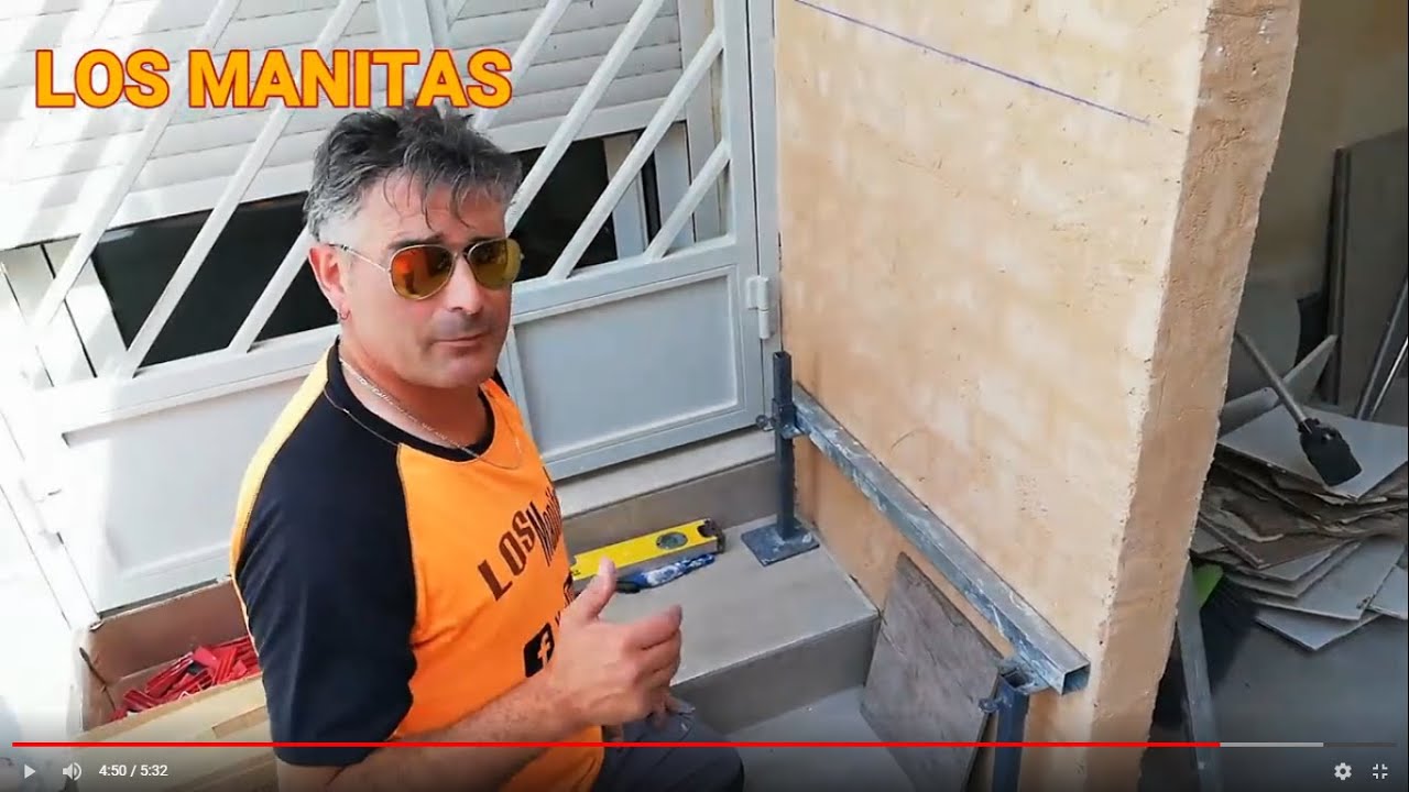 Soporte Ajustable Para Regla De Nivelación En Alicatados Y Revestimientos - Herramienta De Construcción Y Reformas