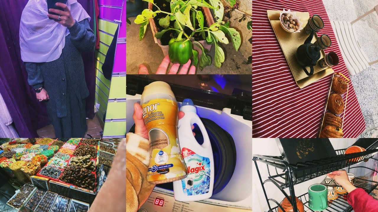  روتين شتوي 🌧️ من الصباح حتى العشية / خرجت  مالقيت حتى حاجة تشرى 🤦🏻‍♀️