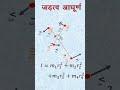 Moment of inertia //  जड़त्व आघूर्ण का सूत्र