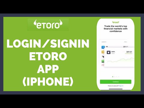Etoro App Login: How To Sign In Etoro Account On Iphone 2022?