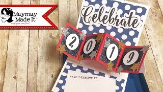 Pop and Twist Graduation Card with Box Envelope!