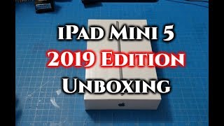iPad Mini 5 2019 64GB Wifi + Cellular Edition Unboxing iPad Mini 5 2019 64GB Wifi + Cellular Edition Unboxing