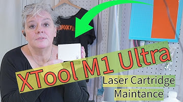 Cleaning the XTool M1 Ultra Laser Cartridge #xtoolm1 #xtool