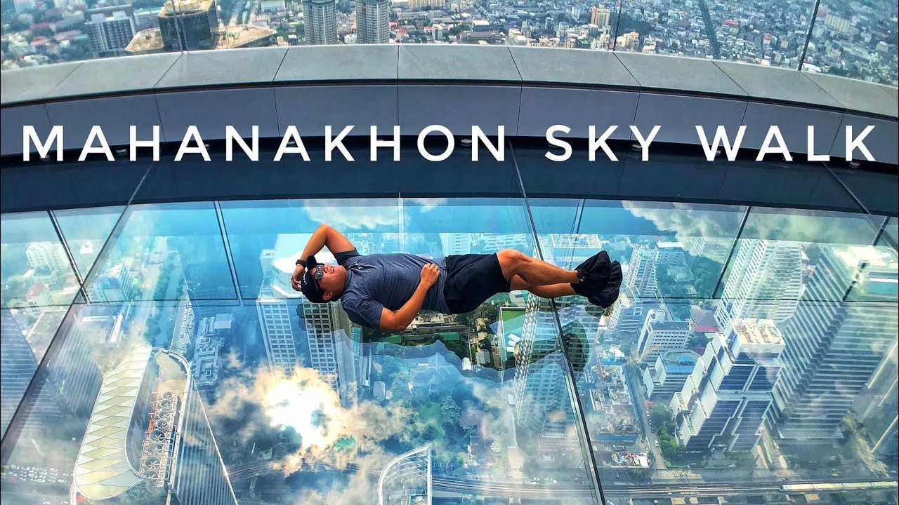 Thailand's highest observation deck at King Power MahaNakhon Sky Walk!