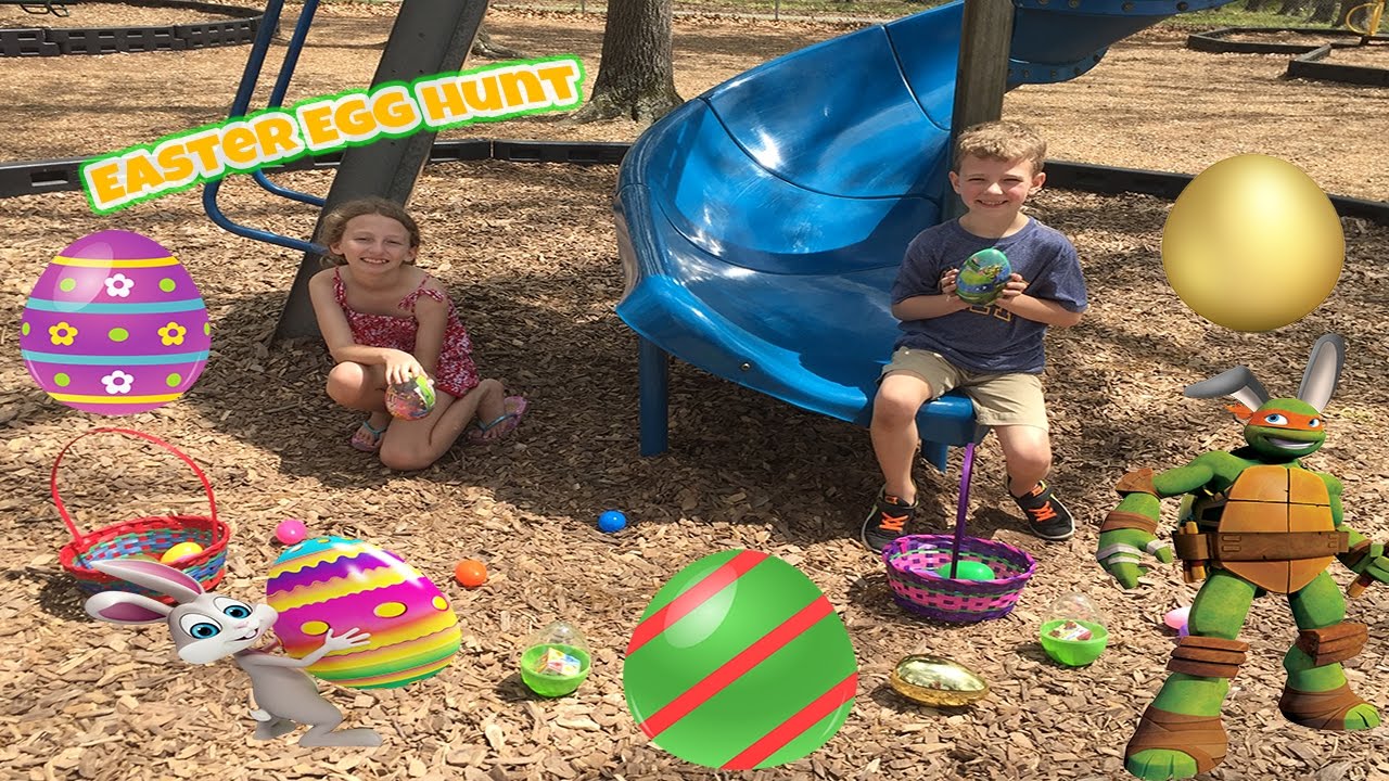 EASTER EGG HUNT - SURPRISE EGGS, HUGE EGG SURPRISE TOYS - FAMILY FUN ...
