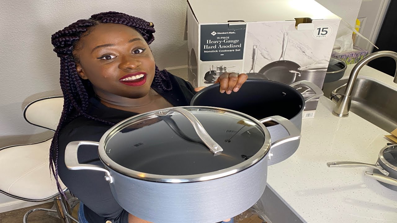 Unboxing the Member's Mark Ceramic Cookware set, Caraway Dupe, Sam's Club