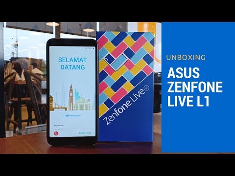 Unboxing ASUS Zenfone Live L1 di Indonesia