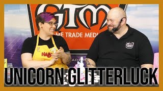 Unicorn Glitterluck: Cloud Stacking by HABA-game overview from Origins Game Fair 2019 screenshot 4