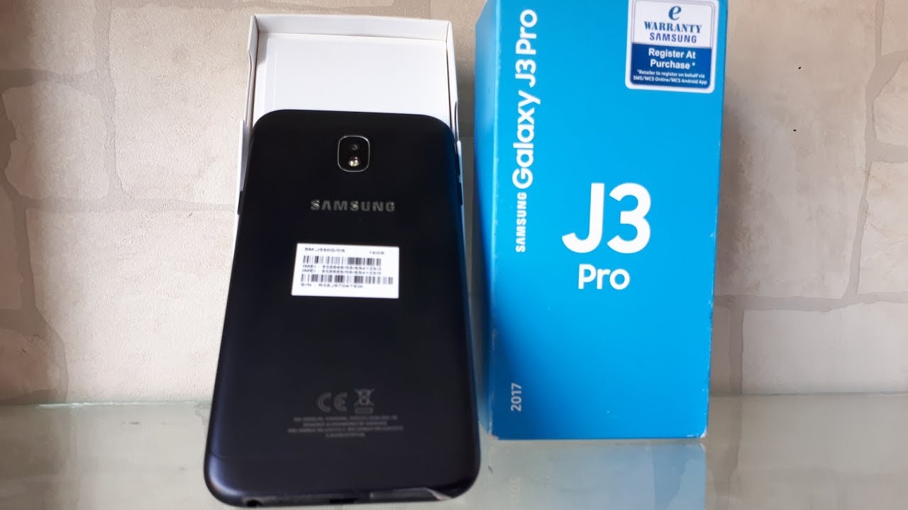 Samsung Galaxy J3 Pro 17 Unboxing J3 Pro 17 Black Youtube