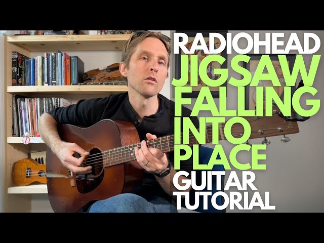 Jigsaw Falling Into Place - Radiohead Guitar Tutorial - Guitar Lessons with Stuart! class=