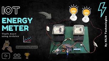 ⚡IOT based Smart Energy Meter with Theft Alert using Arduino, GSM, Wi-Fi | Best Engineering Project