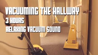 Vacuuming the Hallway 2021  3 Hours Relaxing Vacuum Sound