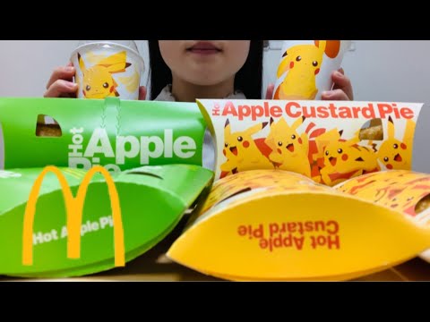 【ASMR】⚡ピカチュウコラボ⚡️ スイーツトリオ フルーチュウ 咀嚼音 モッパン 大食い Eating sounds Mukbang 食べる音 먹방 편의점먹방