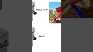 skeleton di bedrock vs di java