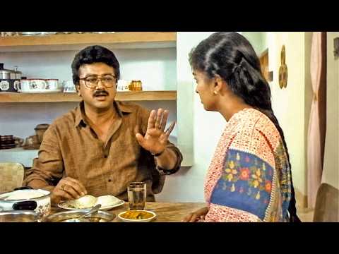 "നല്ല സാമ്പാറ്.." | Jayaram Malayalam Movie Scene | 🎬 **Ayalathe Adheham