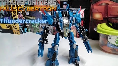 Transformers Fall Of Cybertron : THUNDERCRACKER  transformation