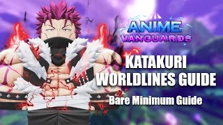 Katakuri WORLDLINES Traitless Floor 1 to 50 GUIDE No Vanguards/Exclusives in ANIME VANGUARDS UPD 5.5