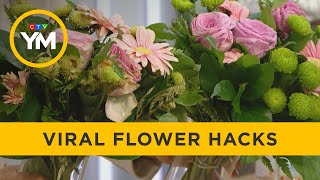 We put popular flower hacks to the test! | Your Morning