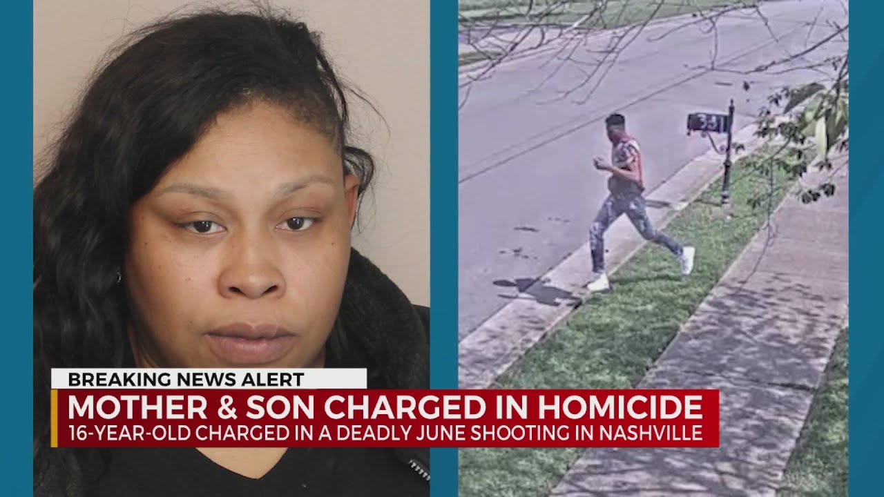 Mother and son charged in homicide - YouTube
