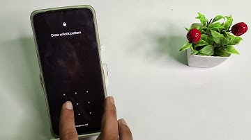 how to setup pattern lock in realme c20, pattern lock mobile setting