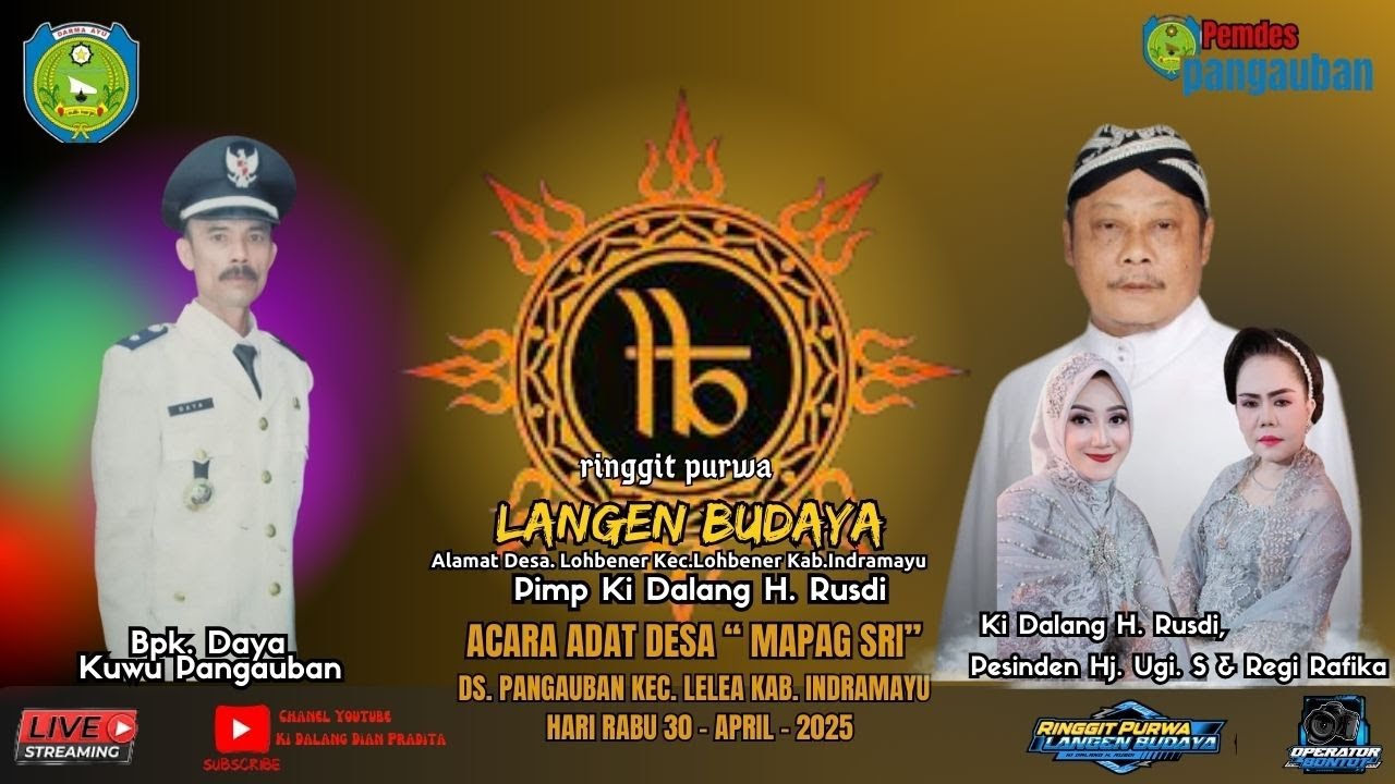 🎦LIVE MALAM | LANGEN BUDAYA | ACARA ADAT 