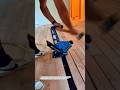 Precise Wood Floor Installation Using Special Nail Tool!