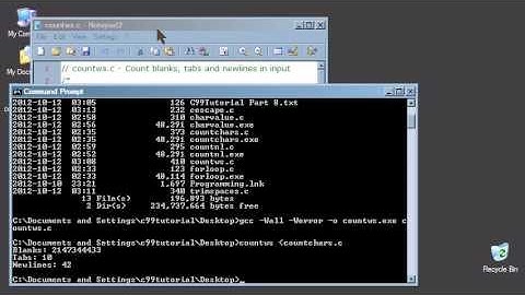 C99 Tutorial Part 8 - Character processing