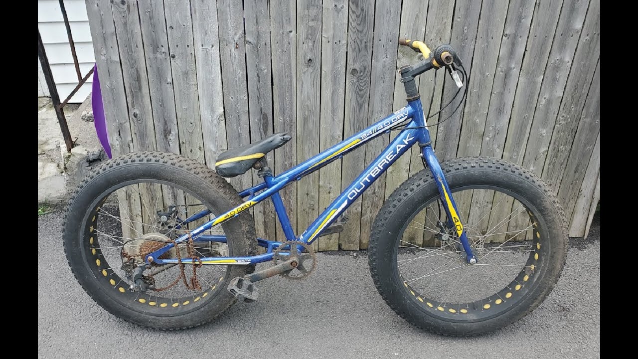 Kmart Fat bike Restoration