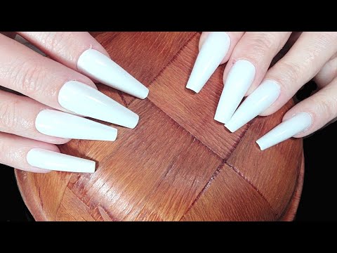 ASMR Fast Aggressive Wood Tapping | No Talking | Long Nails