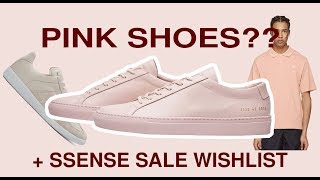 COMMON PROJECTS BLUSH + SSENSE SALE DISCUSSION