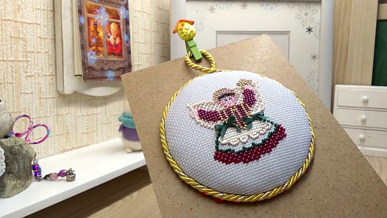 Мои законченные работы за декабрь 2017.Милл Хилл оформленный в игрушку ...