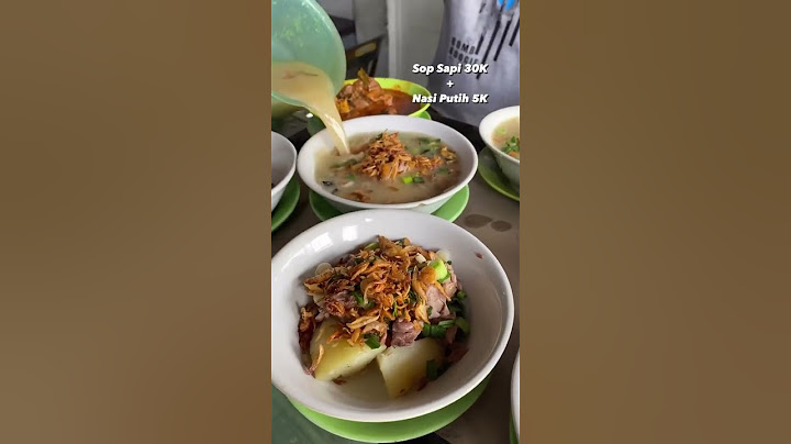 SOP sapi yg jualan cuma 2 jam sudah habis. ada yg pernah cobain? #lensakuliner #kuliner #medan