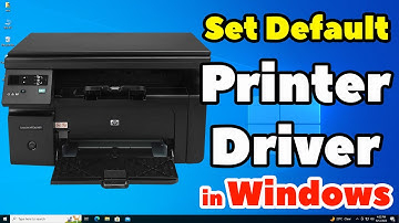 How to set Any Printer As a Default Printer Driver in Windows PC or Laptop